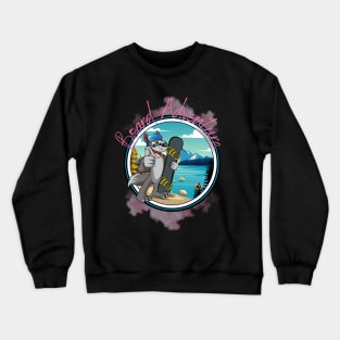 Board adventure Pink version Crewneck Sweatshirt